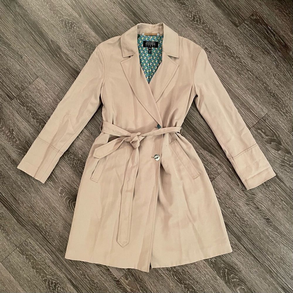 Escada sport trench coat